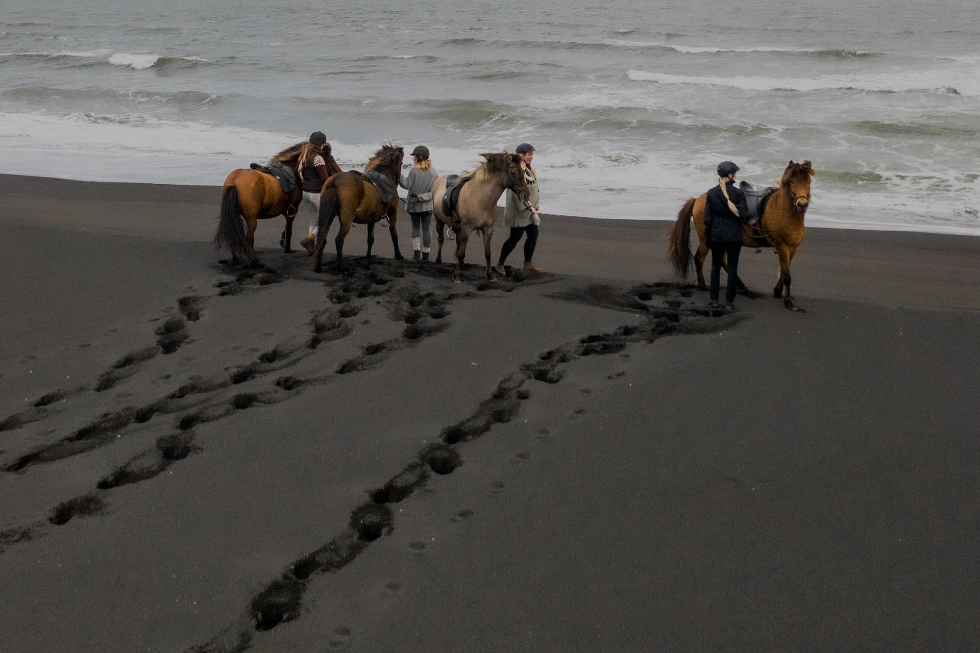 Mr Iceland – Black Beach background