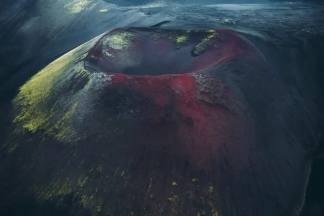 A moment from the Landmannalaugar highlands tour