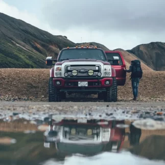 A moment from the Landmannalaugar highlands tour