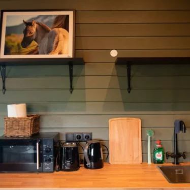 Cabin - kitchen detail