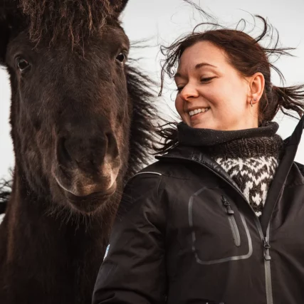 Emotional connection with Icelandic horses