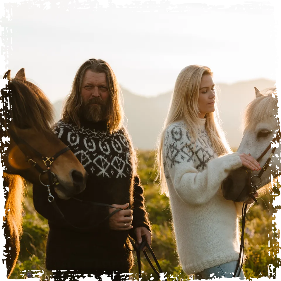 Mr Iceland’s exclusive handcrafted wool sweaters