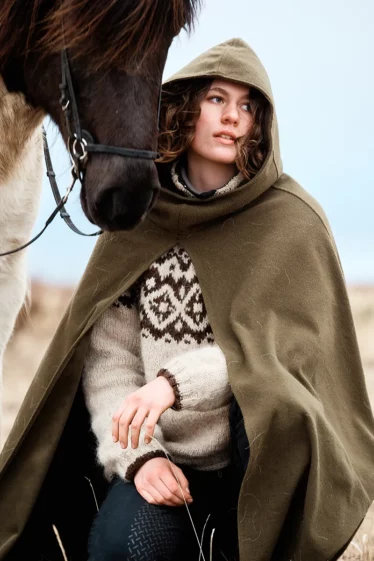 Mr Iceland handmade Icelandic wool capes