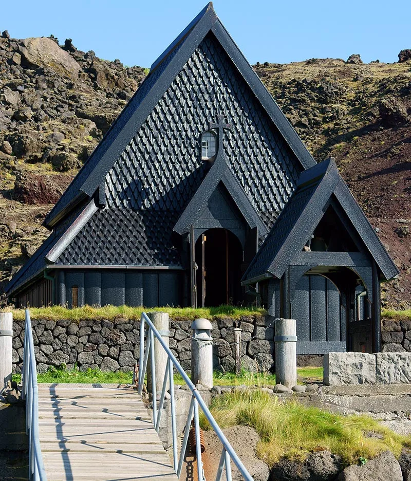 Heimaey church in Vestmannaeyjar