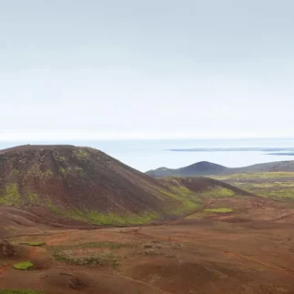 Hike up Eldfell volcano with panoramic views of Heimaey and the surrounding ocean