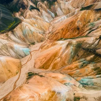 A moment from the Landmannalaugar highlands tour