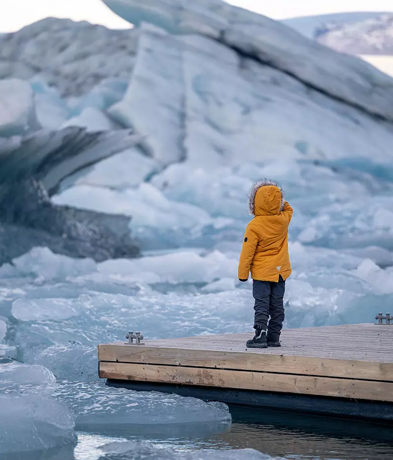 Mr Iceland - floating icebergs at Jokulsarlon