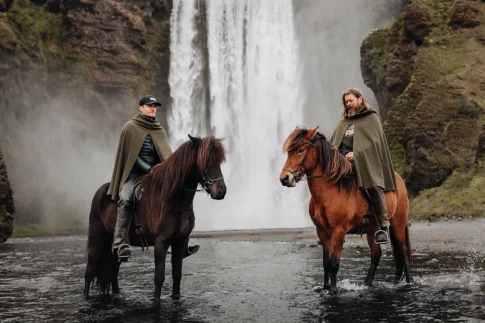 Mr Iceland handcrafted wool capes