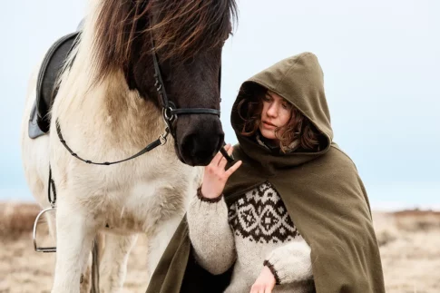 Mr Iceland handcrafted wool capes