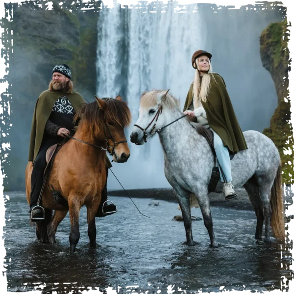 Mr Iceland handmade wool capes