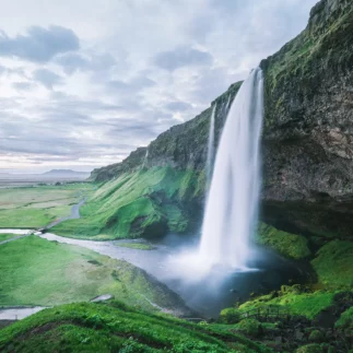 Seljalandsfoss the most beautiful waterfall in Iceland