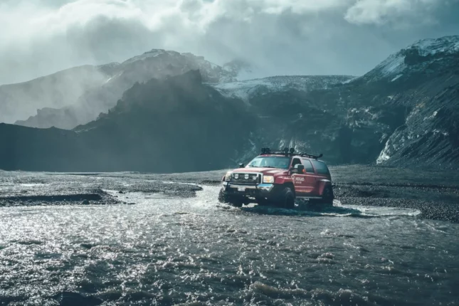 A moment from Thorsmork super Jeep private tour