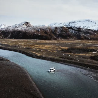 A moment from Thorsmork super Jeep private tour