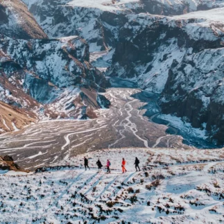 A moment from Thorsmork super Jeep private tour