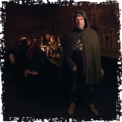 Valdimar, the Viking storyteller at Mr Iceland farm